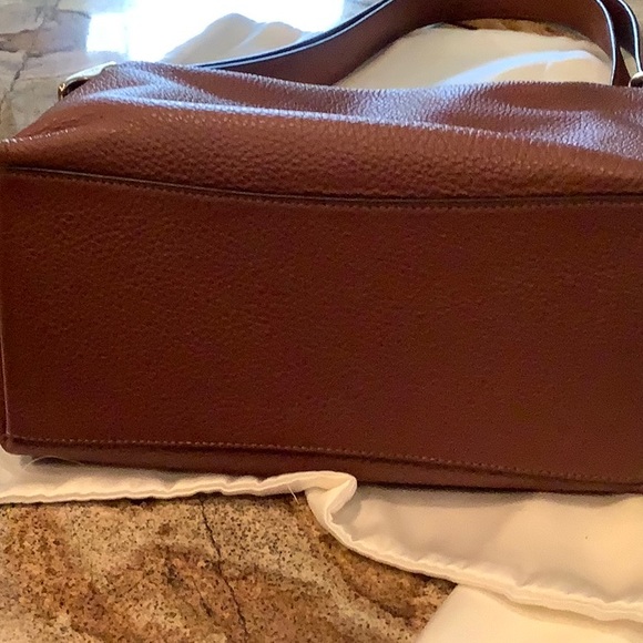 Coach Brown Leather Shoulder Bag - Picture 5 of 6